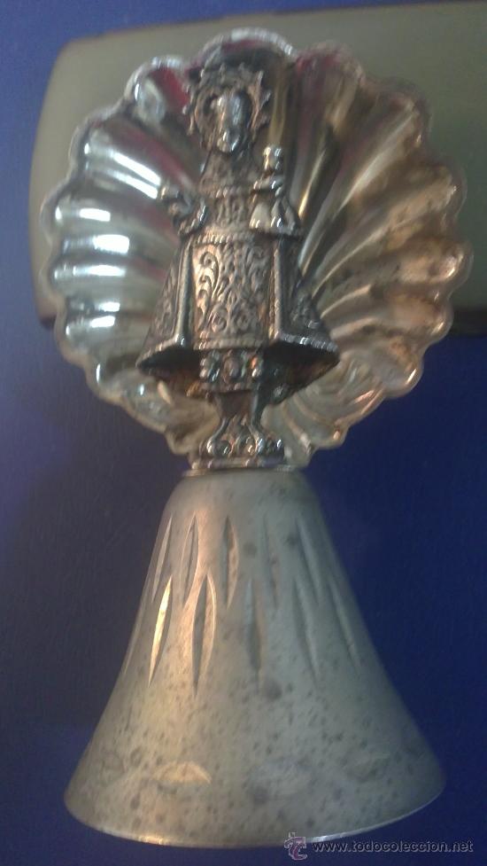 Antig&uuml;edades: CAMPANILLA VIRGEN DE COVADONGA - Foto 1