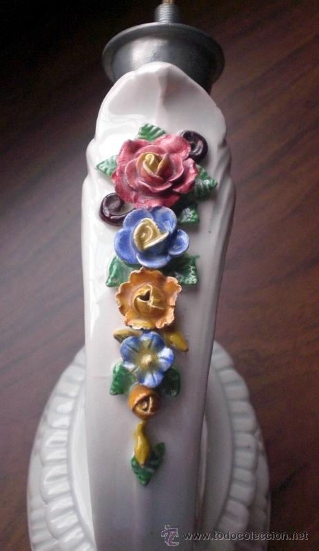 Antig&uuml;edades: APLIQUE DE PORCELANA - Foto 3