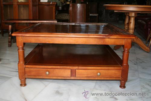 Antig&uuml;edades: MESA DE CENTRO,CEREZO REF.5265 - Foto 2