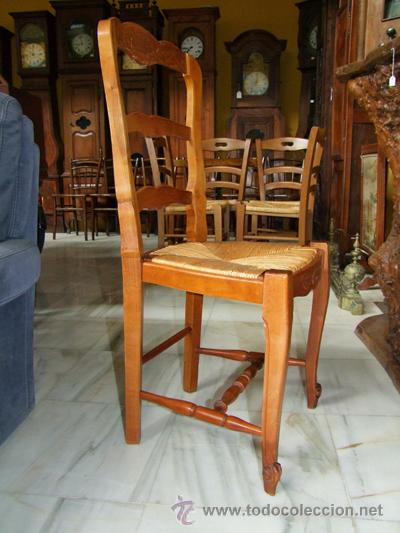 Antig&uuml;edades: SILLA LUIS XV,CEREZO REF.5263 - Foto 2