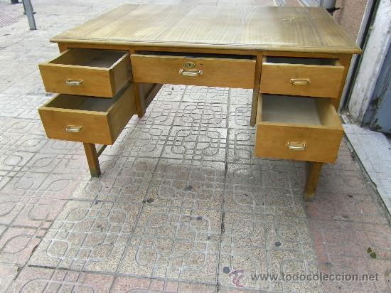 Antig&uuml;edades: MESA DESPACHO-ANTIGUA - Foto 11
