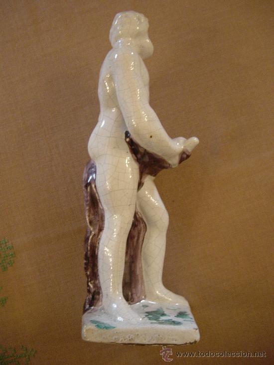 Antig&uuml;edades: Figura em faian&ccedil;a, representando H&eacute;rcules, Sec XIX - Foto 5