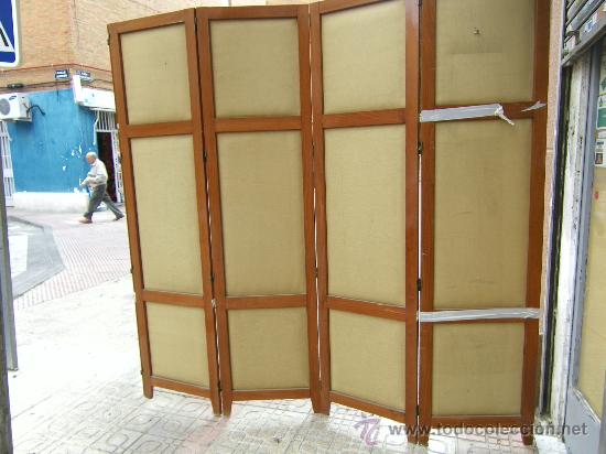 Antig&uuml;edades: BIOMBO ANTIGUO DE GRAN CALIDAD - Foto 8