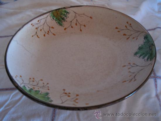 Antig&uuml;edades: FRUTERO EN CERAMICA VIDRIADA. - Foto 1