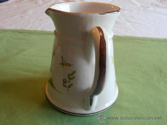 Antig&uuml;edades: JARRA DE CERAMICACON MARCA DE CU&Ntilde;O, 600 ML. - Foto 2