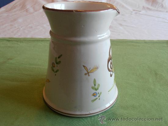 Antig&uuml;edades: JARRA DE CERAMICACON MARCA DE CU&Ntilde;O, 600 ML. - Foto 4