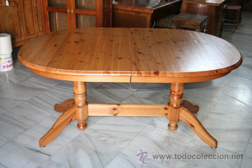 Antig&uuml;edades: MESA PINO MACIZO REF.5271 - Foto 3