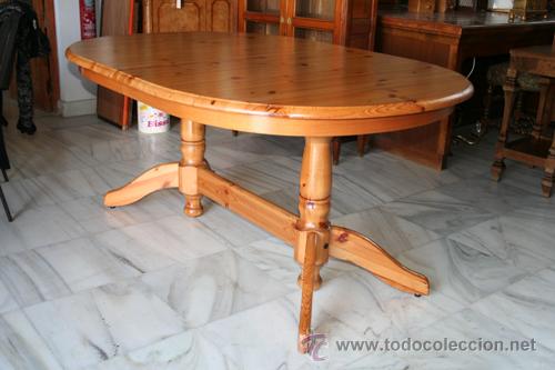 Antig&uuml;edades: MESA PINO MACIZO REF.5271 - Foto 2