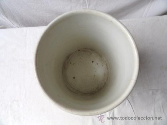 Antig&uuml;edades: BOTE DE PORCELANA DE SARREGUEMINES. - Foto 2