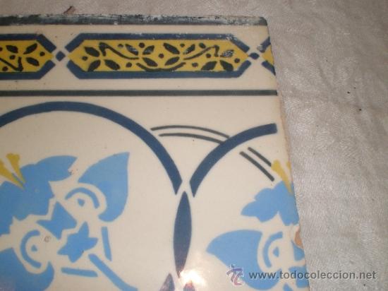 Antig&uuml;edades: azulejo modernista - Foto 2