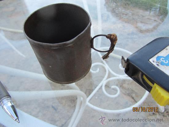 Antig&uuml;edades: Antiguo cacillo de holata para el hogar. - Foto 1