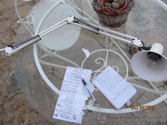Antig&uuml;edades: antigua lampara articulada - Foto 2
