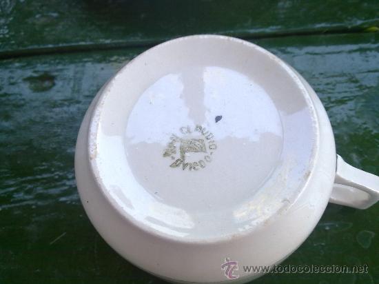 Antig&uuml;edades: antiguo tazon y plato san claudio - Foto 2