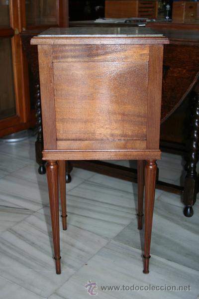 Antig&uuml;edades: MESITA LUIS XVI,ROBLE REF.5286 - Foto 7