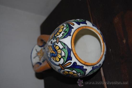Antig&uuml;edades: ORIGINAL JARRON DE TALAVERA - Foto 3