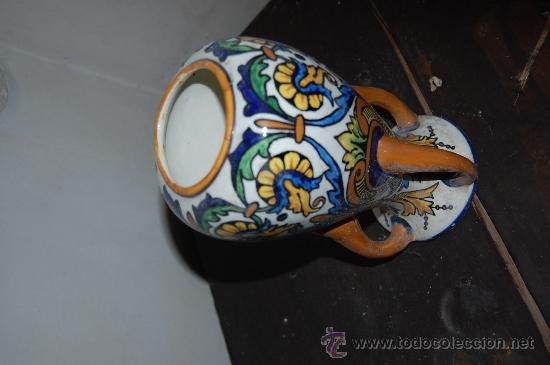 Antig&uuml;edades: ORIGINAL JARRON DE TALAVERA - Foto 4
