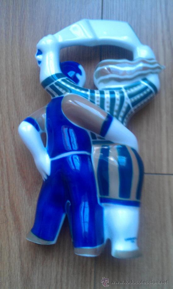 Antig&uuml;edades: SARGADELOS  PAZ  24 CM. - Foto 2