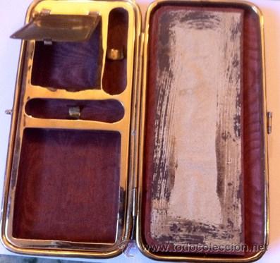 Antig&uuml;edades: CAJA NECESER nacar - Foto 2