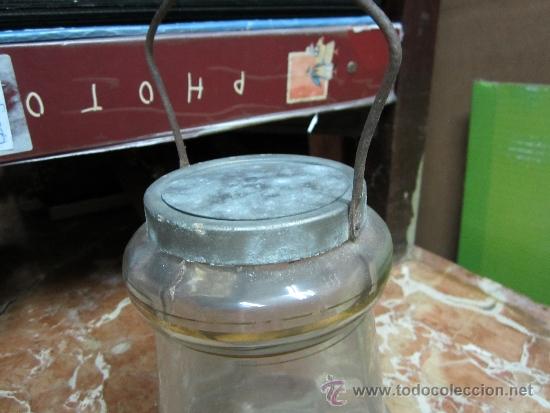 Antig&uuml;edades: Cesta de Cristal Modernista - Foto 2