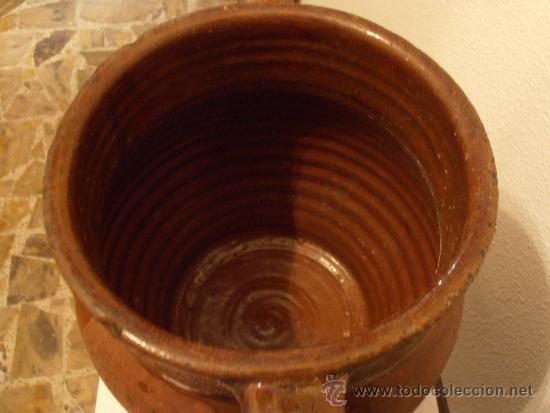 Antig&uuml;edades: VASIJA DE BARRO, POTE , OLLA, - Foto 2