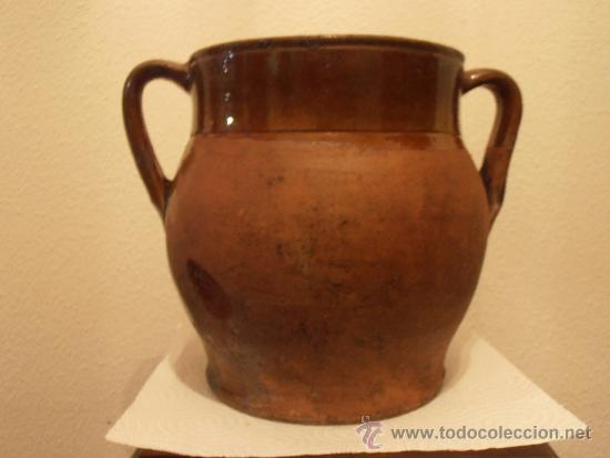 Antig&uuml;edades: VASIJA DE BARRO, POTE , OLLA, - Foto 5