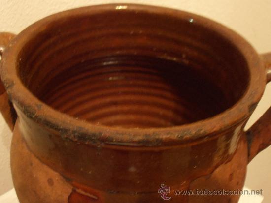 Antig&uuml;edades: VASIJA DE BARRO, POTE , OLLA, - Foto 6