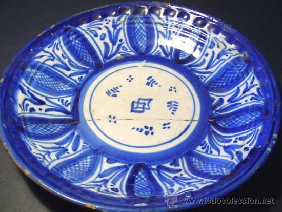 Antig&uuml;edades: PLATO  CERAMICA  DE  MANISES - Foto 4