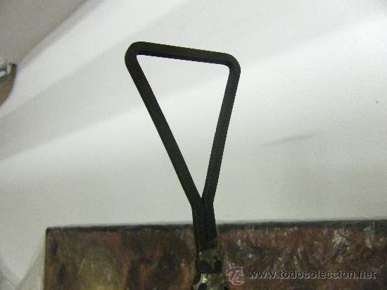 Antig&uuml;edades: CANDELABRO EN FORJA-ANTIGUO - Foto 2