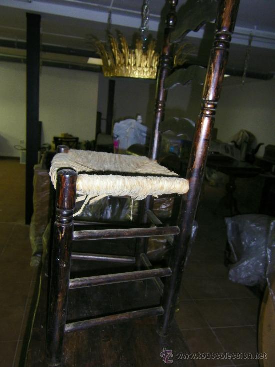 Antig&uuml;edades: SILLA TIPO SEVILLANA DE ANEA - Foto 2
