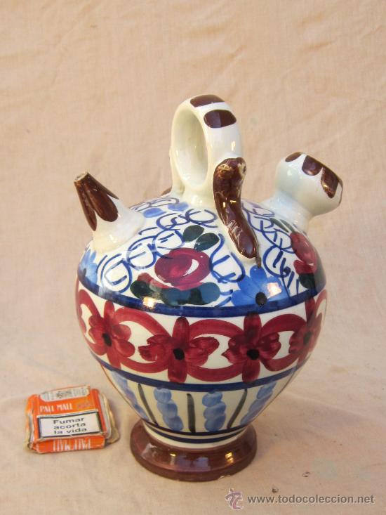 Antig&uuml;edades: BOTIJO EN CERAMICA PINTADA A MANO - Foto 1
