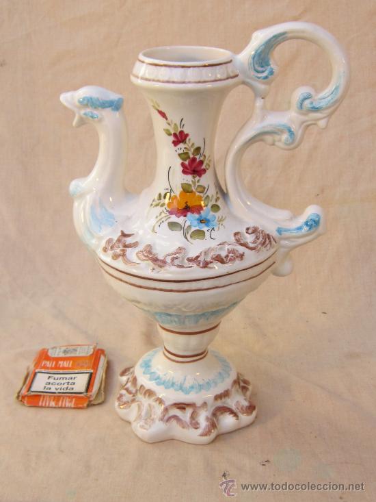 Antig&uuml;edades: JARRA EN CERAMICA  CON FORMA DE ANIMAL - Foto 1
