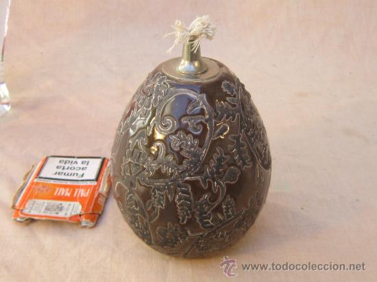 Antig&uuml;edades: CANDELERO DE CERAMICA - Foto 1