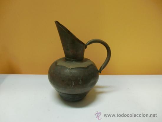 Antig&uuml;edades: Jarrita de cobre - Foto 2