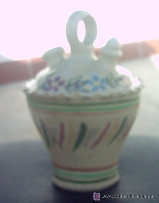 Antig&uuml;edades: BOTIJO PINTADO A MANO, MIDE 24CM. - Foto 1
