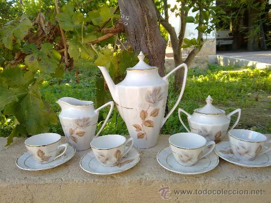 Antig&uuml;edades: antiguo juego de cafe. - Foto 1