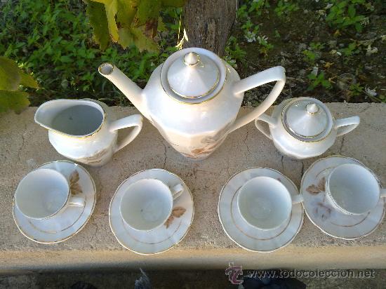 Antig&uuml;edades: antiguo juego de cafe. - Foto 2