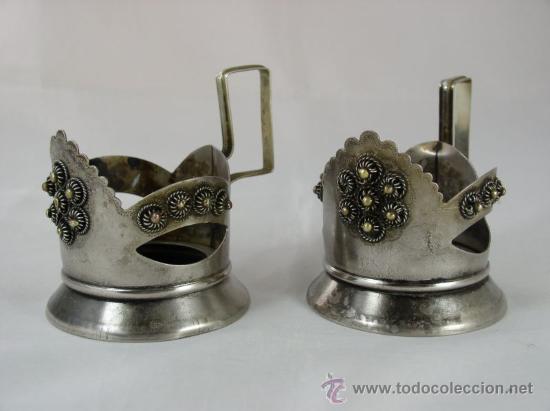 Antig&uuml;edades: Preciosos vasitos rusos - Foto 4
