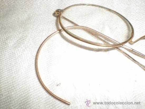 Antig&uuml;edades: gafas doradas - Foto 2