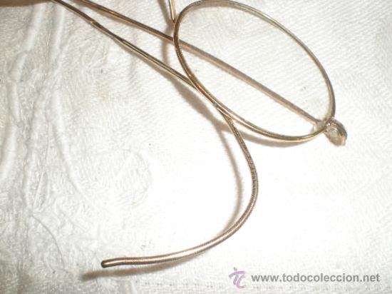 Antig&uuml;edades: gafas doradas - Foto 3