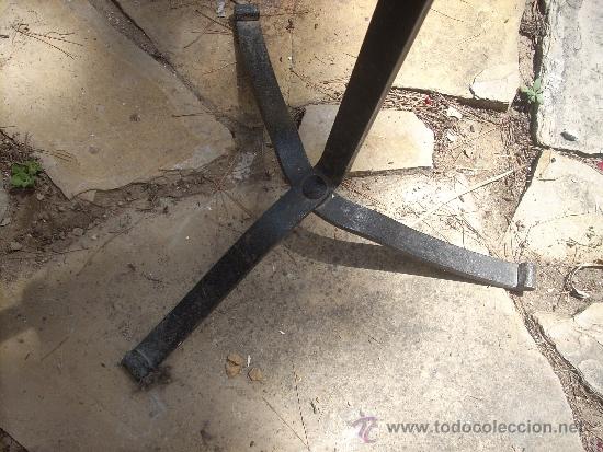 Antig&uuml;edades: PORTA CIRIOS FORJA EXTENSIBLE PORTACIRIOS - Foto 3
