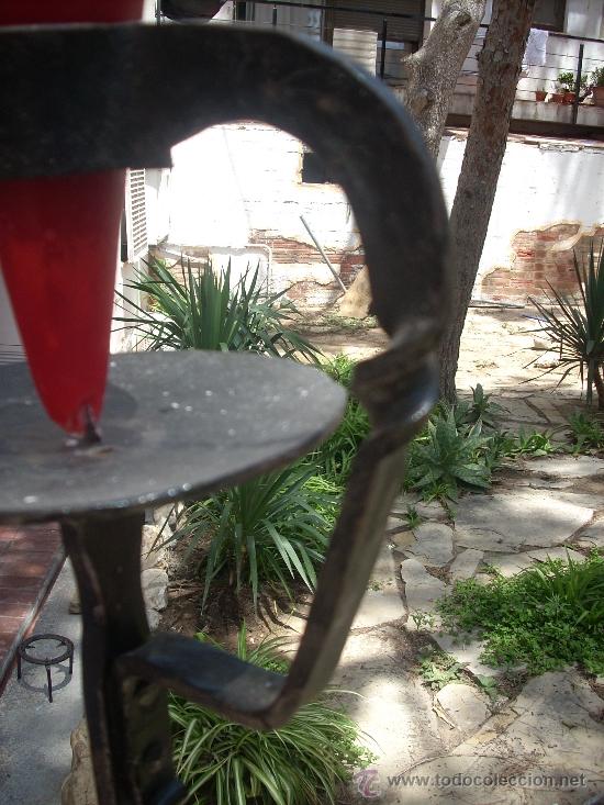 Antig&uuml;edades: PORTA CIRIOS FORJA EXTENSIBLE PORTACIRIOS - Foto 4
