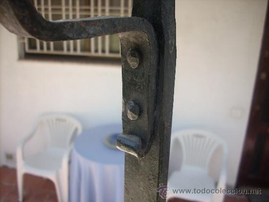 Antig&uuml;edades: PORTA CIRIOS FORJA EXTENSIBLE PORTACIRIOS - Foto 6