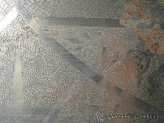 Antig&uuml;edades: BONITA BANDEJA DE METAL. - Foto 3