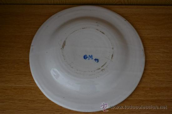 Antig&uuml;edades: PLATO DE GRAN TAMA&Ntilde;O DE MANISES - Foto 3