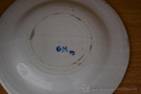 Antig&uuml;edades: PLATO DE GRAN TAMA&Ntilde;O DE MANISES - Foto 2
