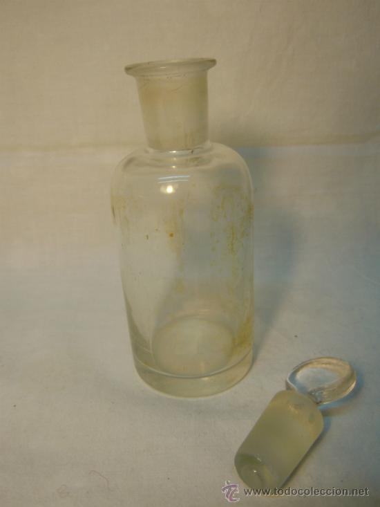 Antig&uuml;edades: PEQUE&Ntilde;O FRASCO ANTIGUO DE LABORATORIO - Foto 2
