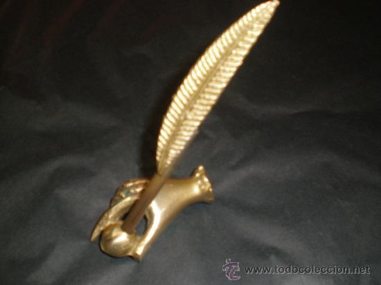 Antig&uuml;edades: escribania en bronce con luma - Foto 10