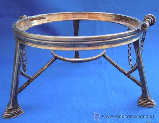 Antig&uuml;edades: Antiguo trebede metalico - Foto 1