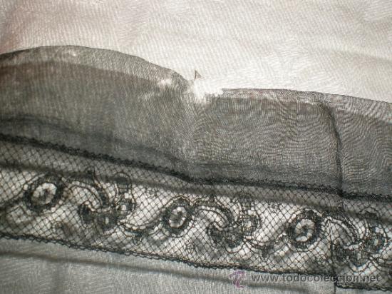 Antig&uuml;edades: MANTILLA NEGRA ANTIGUA - Foto 18
