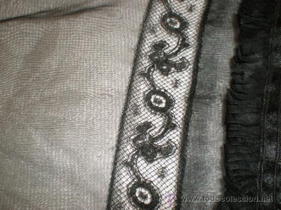 Antig&uuml;edades: MANTILLA NEGRA ANTIGUA - Foto 15